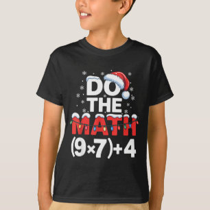 T-shirt Fais Le Calcul Mème 6 7 Humour De Noël Drôle
