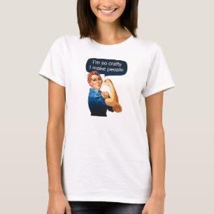 T-shirt fais personnes de maternité "je suis si