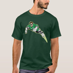 T-shirt Faisceau d'énergie vert de lanterne