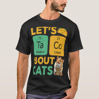 T-shirt Faisons des Tacos à Propos de Ça Ca Taco Chat