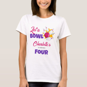 T-shirt Faisons du Bowling Anniversaire Bowling pour Enfan
