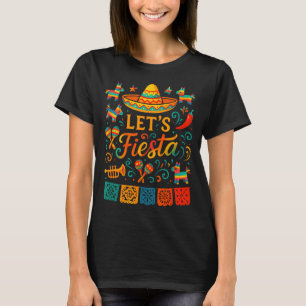 T-shirt Faisons la fête - cinq mai thème mexicain Faisons