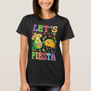 T-shirt Faisons la Fête de l'Avocat Mexicain Cinco De Mayo