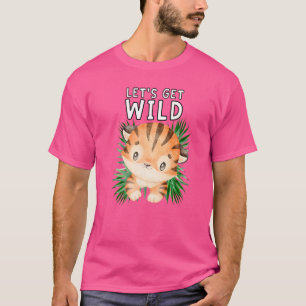 T-shirt Faisons les fous Animaux de zoo Safari Party Au Zo