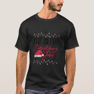 T-shirt Faisons Lit Fantastique Noël En Juillet Tank Graph