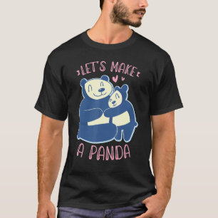 T-shirt Faisons un zookeeper animal d'ours de panda