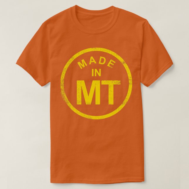 T-SHIRT FAIT À MONTANA (Design devant)