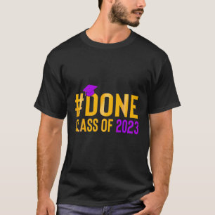 T-shirt FAIT Catégorie de 2023 Diplômés Aînés 2023 1