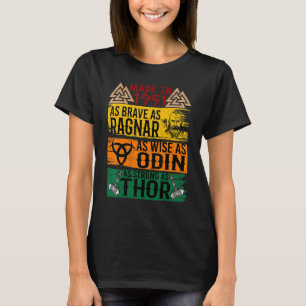 T-shirt Fait En 1951 Aussi Brave Que Ragnar Que Sage Odin