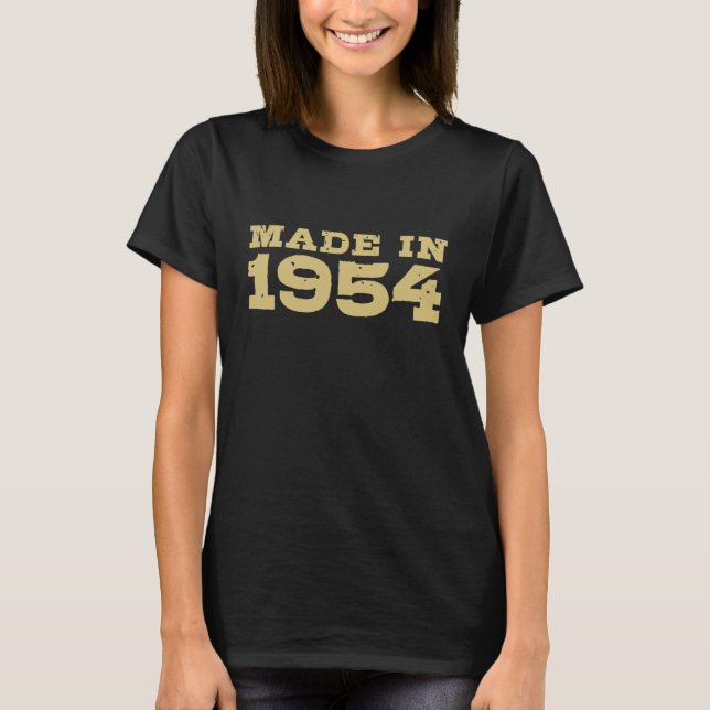 T-shirt Fait En 1954 (Devant)