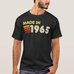 T-shirt Fait En 1965 60e Anniversaire