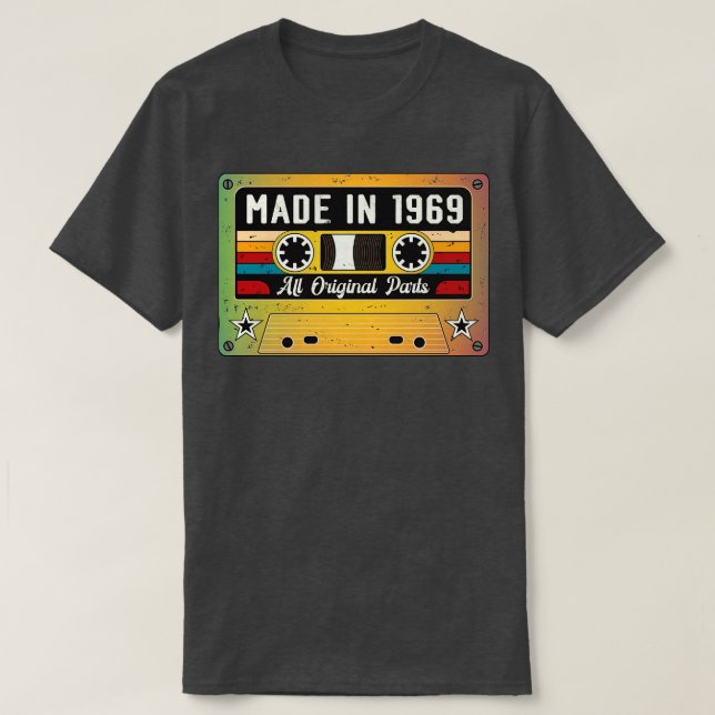 T-shirt Fait en 1969 (Design devant)