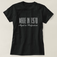 Fait en 1970 Agé à la perfection drôle Anniversair