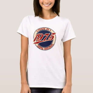 T-shirt Fait En 1975