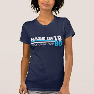 T-shirt FAIT en 1985 toute la pièce en t ORIGINALE de