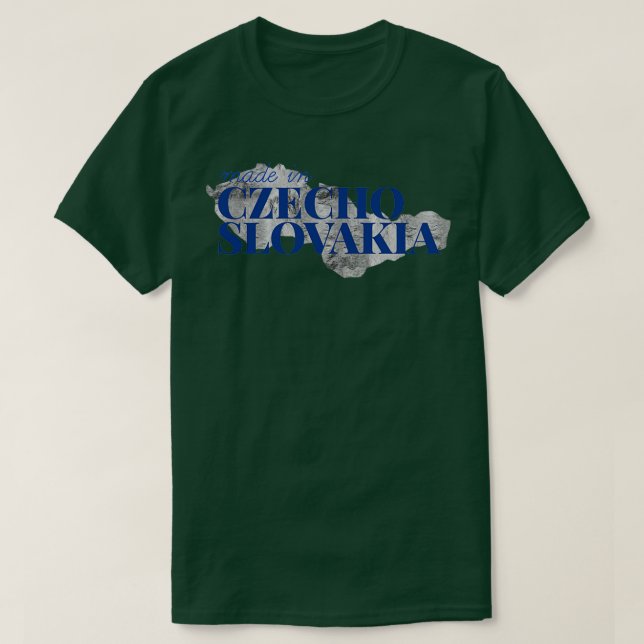 T-shirt Fait en Tchécoslovaquie (Design devant)
