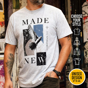 T-shirt Fait Nouveau 2 Corinthiens 5:17 Baptême Dove Bruta