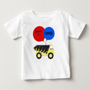 T-shirt fait sur commande d'anniversaire de camion
