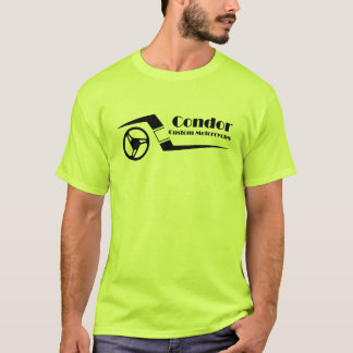 T-shirt fait sur commande de motos de condor