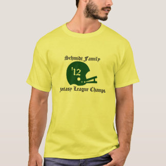 T-shirt fait sur commande du football d'imaginaire