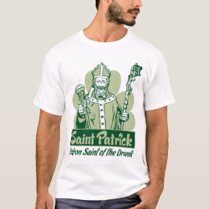 T-shirt fait sur commande du jour de Patrick de