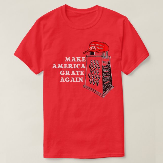 T-shirt Faites à l'Amérique râper à nouveau T Chemise Drôl (Design devant)
