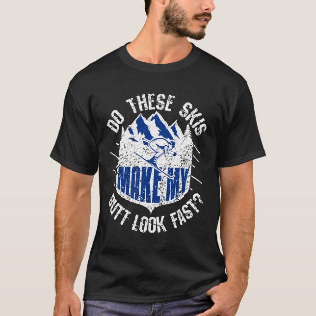 T-shirt Faites-Ces Ski Rendre Mon Beurre Fantastique Rapid (Devant)