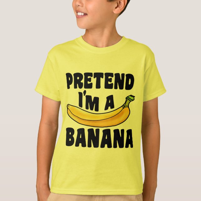 T-shirt Faites comme si je suis un costume d'Halloween ban (Devant)