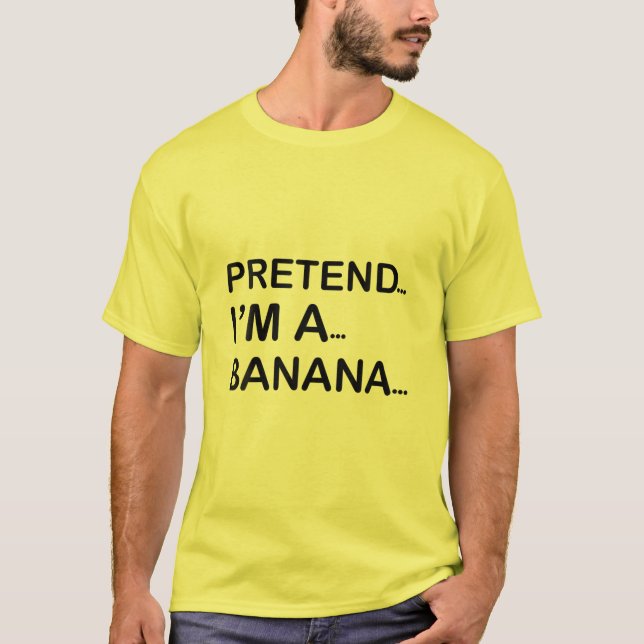 T-shirt Faites comme si je suis un costume d'Halloween ban (Devant)