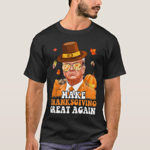 T-shirt Faites de Thanksgiving une grande à nouveau automn