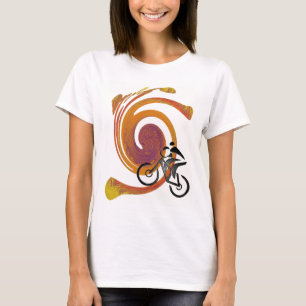 T-shirt faites du vélo n'importe quel terrain