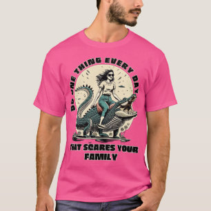 T-shirt Faites-En Un Chaque Jour Qui Craint Votre Famille