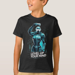 T-shirt Faites Évoluer Votre Esprit Ai Gamer