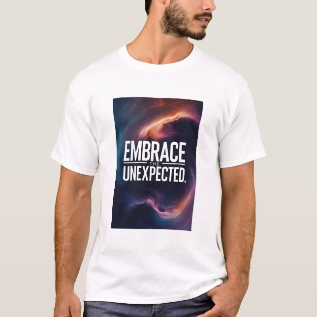 T-shirt Faites Face À L'Inattendu (Devant)