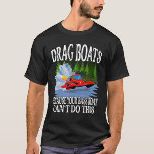 T-shirt Faites glisser des bateaux Votre bassiste Bateau n