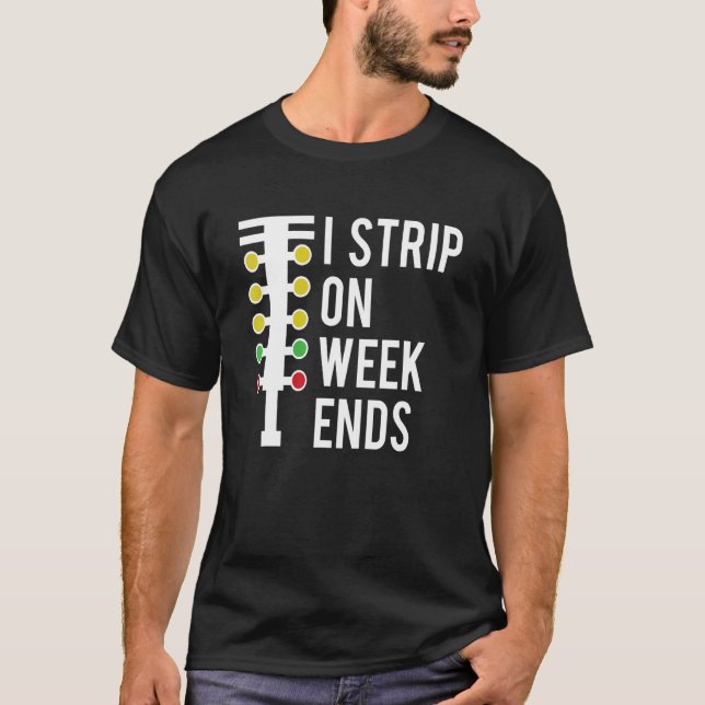 T-shirt Faites Glisser Le Devis De Course Pour Les Pilotes (Devant)