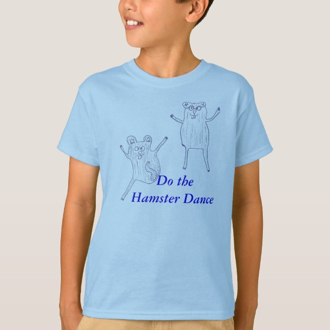T-shirt Faites la danse de hamster (Devant)