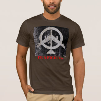 T-shirt faites la paix de guerre pas