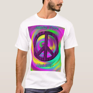 T-shirt Faites l'amour, pas guerre