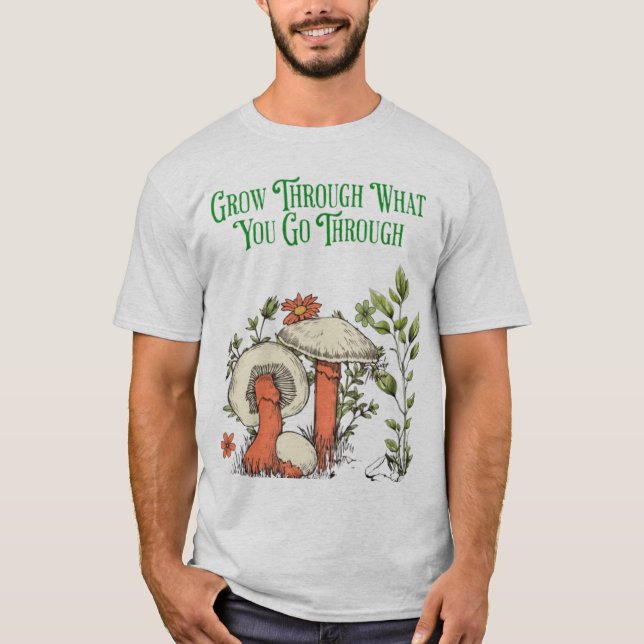 T-shirt Faites le tour de ce que vous traversez - Question (Devant)