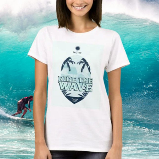 T-shirt Faites le tour de la vague par Salty AF (Créateur téléchargé)