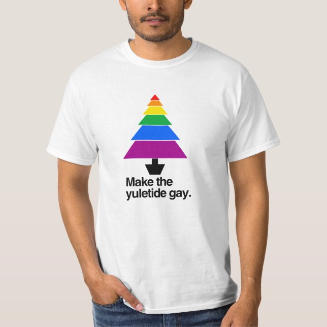 T-SHIRT FAITES L'HOMOSEXUEL DE NOËL - .PNG (Devant)