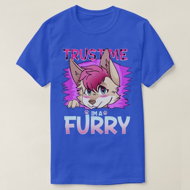 T-shirt Faites-moi confiance I a I Furries Cosplay Fandom  (Design devant)
