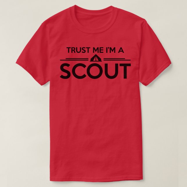 T-SHIRT FAITES-MOI CONFIANCE IM A SCOUT (Design devant)