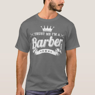 T-shirt Faites-moi confiance Ix27m A Barber School Graduat