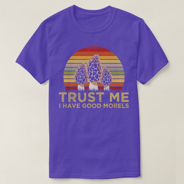 T-shirt Faites-moi confiance J'Ai De Bons Morels Champion (Design devant)