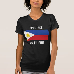 T-shirt Faites-moi confiance je suis philippin