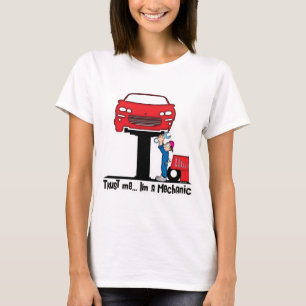 T-shirt Faites-moi confiance Je suis un mécanicien drôle m