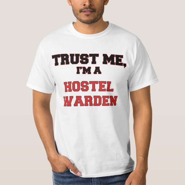 T-shirt Faites-moi confiance je suis un mon gardien de (Devant)
