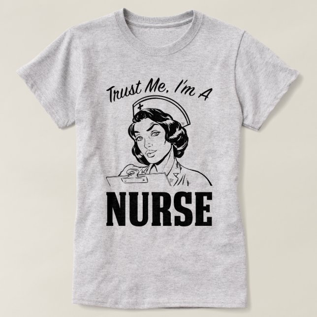 T-shirt Faites-moi confiance je suis une pièce en t (Design devant)